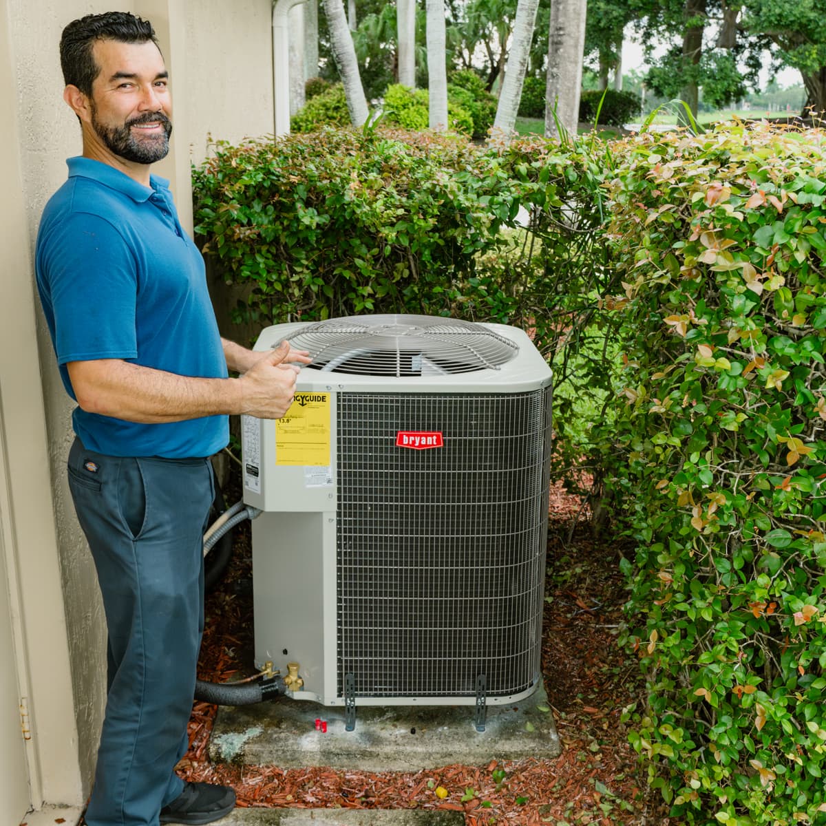 JR A/C Solutions technician serving Miramar, FL