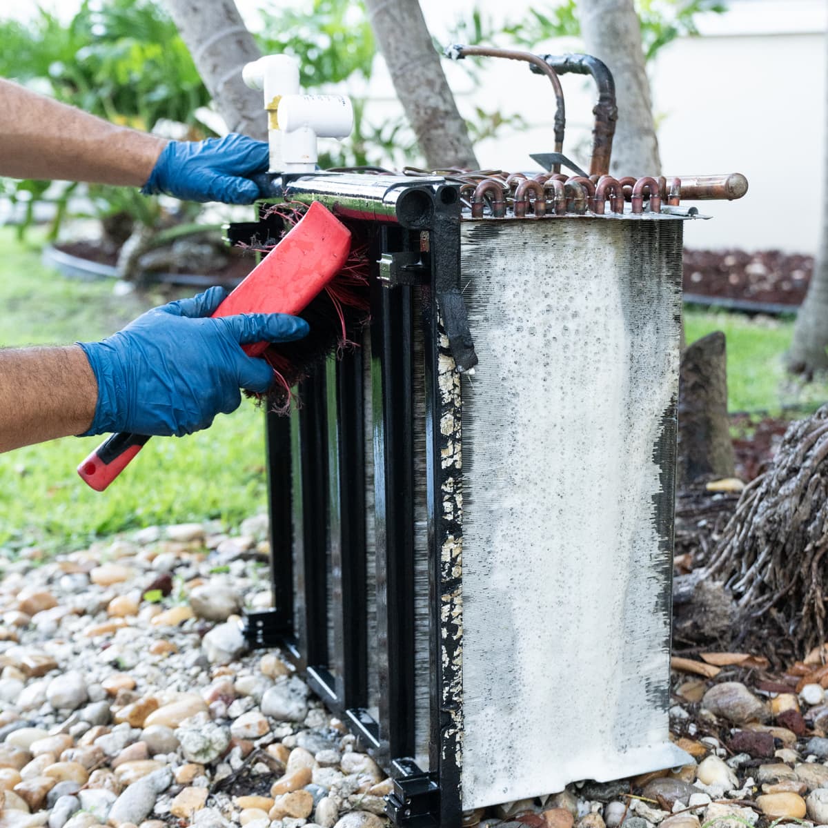 Retail space AC system maintenance and service